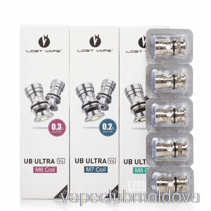 Kit Vape Pod Bobine De înlocuire Ultra Boost Pierdute Bobine De 0,3ohm M1 (întrerupt)
